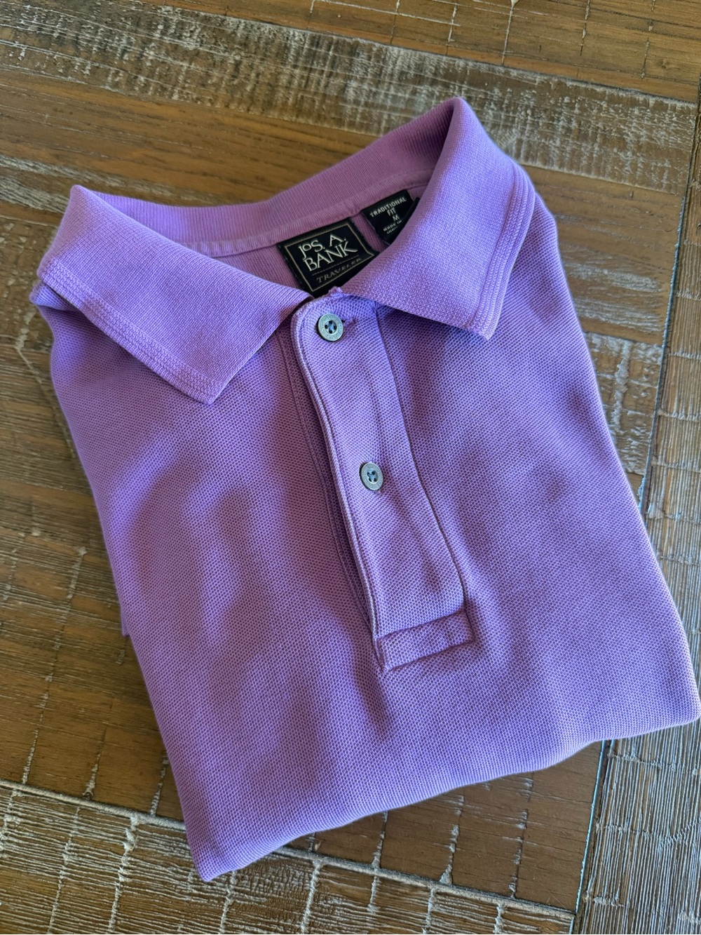 Jos. A. Bank Purple Polo Shirt
